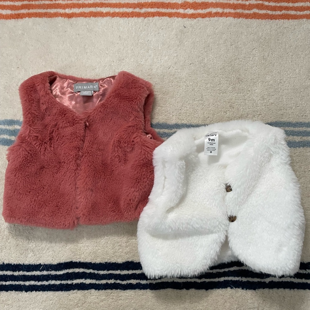 Primark and Carters vests